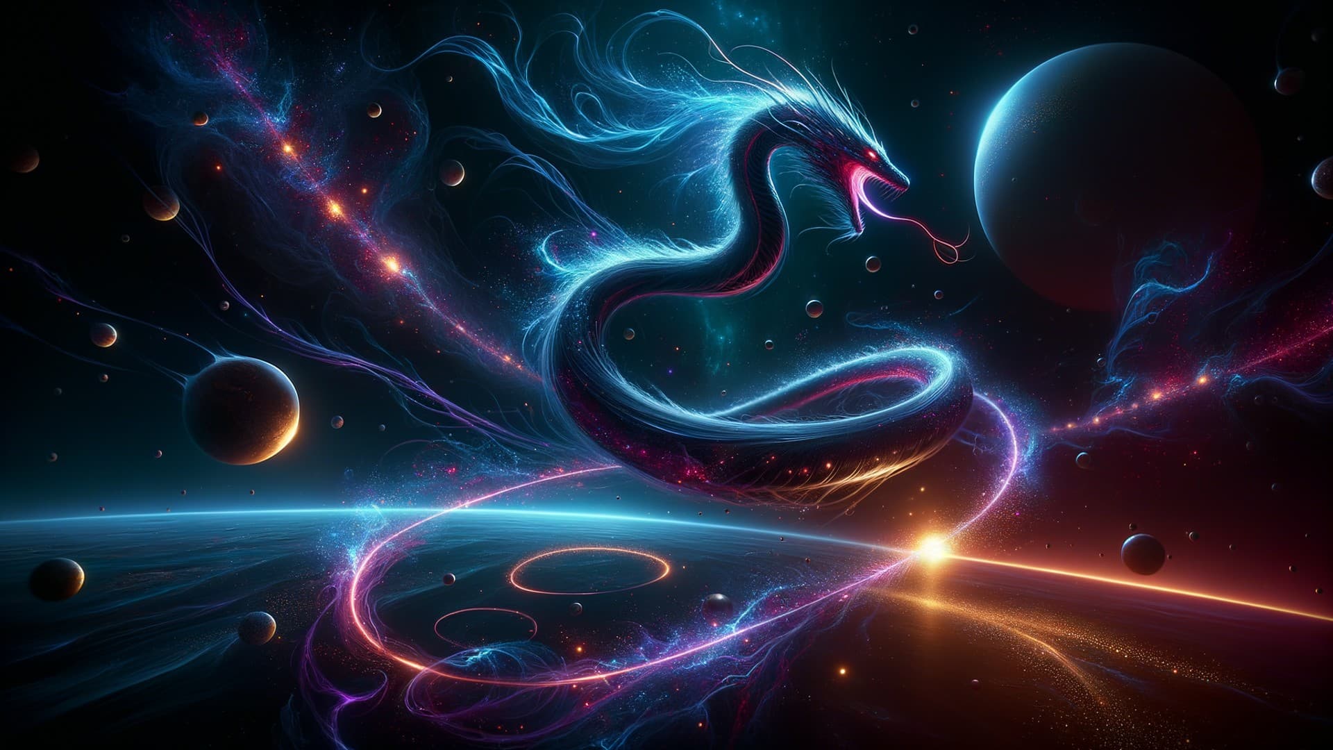 Neon Snake spotlight preview